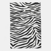 Black Safari Zebra Theedoek (Verticaal)
