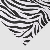Black Safari Zebra Tissuepapier (Detail)