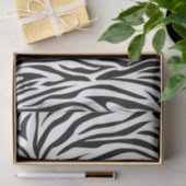 Black Safari Zebra Tissuepapier (Geschenk)