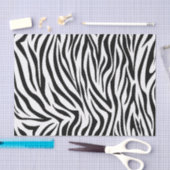 Black Safari Zebra Tissuepapier (Craft)