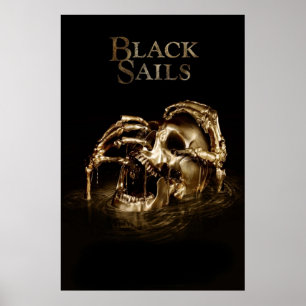 Black Sails Gold Poster