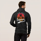 Black San Jose Fleece Zip Hoodie (Achterkant volledig)