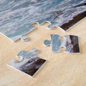 Black Sand Beach - Big Island Hawaii - 20x30 inch Legpuzzel (Zijkant)