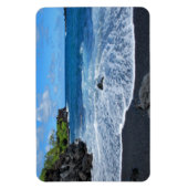 Black Sand Beach, Waianapanapa State Park, Maui Magneet (Verticaal)