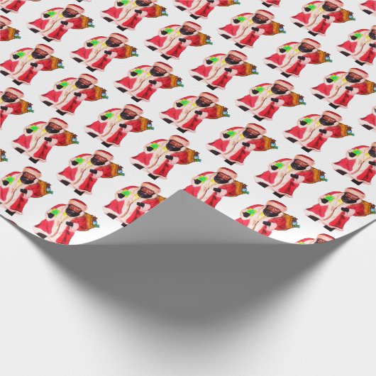 BLACK SANTA  CADEAUPAPIER (Hoek)