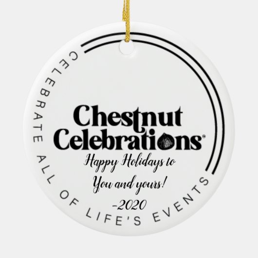 Black Santa Claus Red Striped Keramisch Ornament (Achterkant)