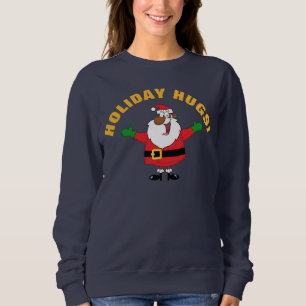 Black Santa Hugs Shirt