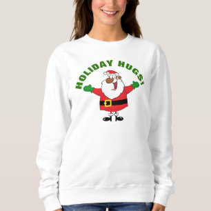 Black Santa Hugs Shirt