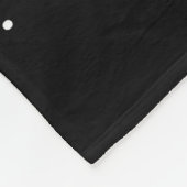 Black Santa Merry Christmas All Toddler T Shirt  Fleece Deken (Hoek)