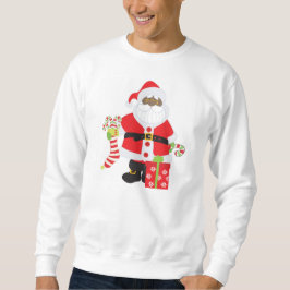 Black Santa Sweatshirt