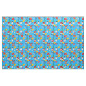 Black santa taco kerstmis stof (Fat Quarter)