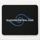 Black SC Mousepad Muismat (Voorkant)