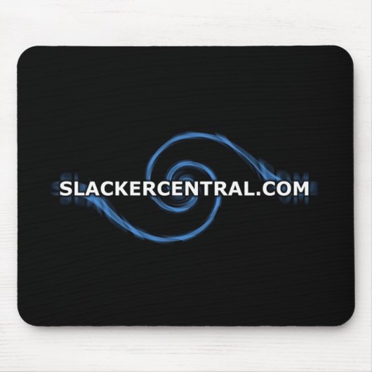 Black SC Mousepad Muismat (Voorkant)