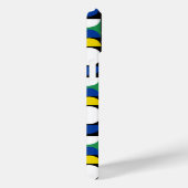 Black Scandinavian Bauhaus Mid-Century Pattern Case-Mate iPhone Case (Achterkant / Rechts)