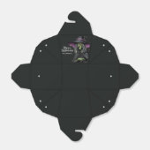 Black Scary Witch Happy Halloween Bedankdoosjes (Uitgevouwen)