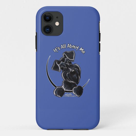 Black Schnauzer heeft alles over mij Case-Mate iPhone Case (Achterkant)