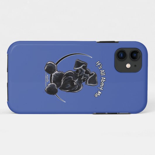 Black Schnauzer heeft alles over mij Case-Mate iPhone Case (Achterkant (horizontaal))