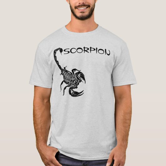 Black Scorpion Arachnid 1 T-shirt (Voorkant)