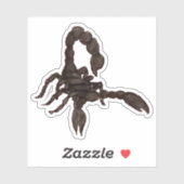 Black Scorpion Sticker (Vel)