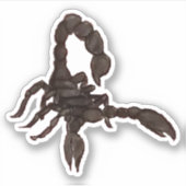Black Scorpion Sticker (Voorkant)