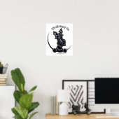 Black Scottie IAAM Poster (Thuiskantoor)