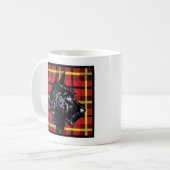 Black Scottish Terrier-mok Koffiemok (Voorkant links)