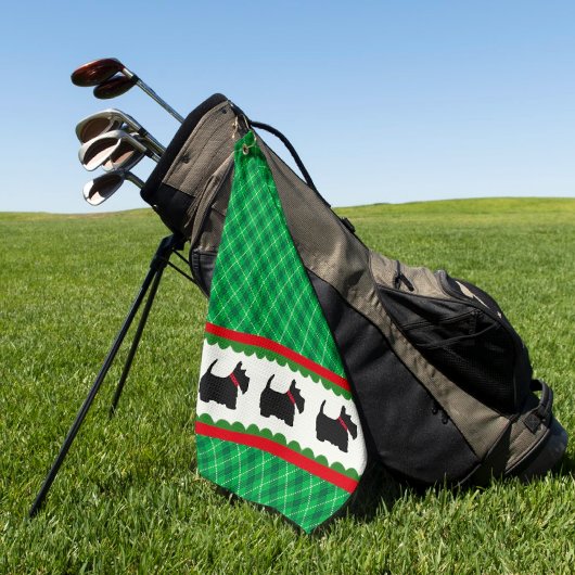 Black Scotty Dog Kerstvakantie Mok