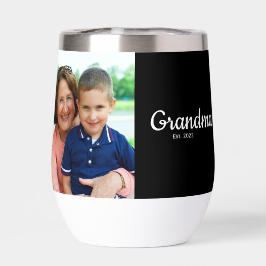 Black Script Established Grandma (Achterkant)