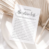 Black Script Wie kent de Retiree Best Game Kaart