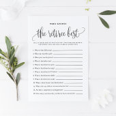 Black Script Wie kent de Retiree Best Game Kaart