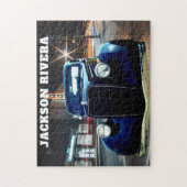 Black Sedan Jigzaag Puzzle Legpuzzel (Verticaal)