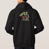 Black Seguida NY Latijn Rock Hooded Sweatshirt (Achterkant)