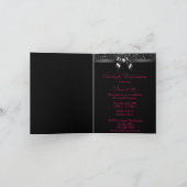 Black Sequins, Bow & Diamond Sweet 16 (Binnen)