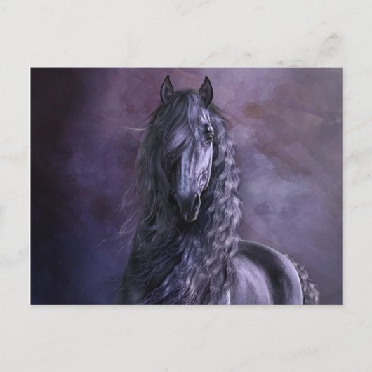 Black Shadow Briefkaart (Voorkant)