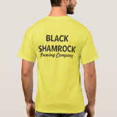 BLACK SHAMROCK T-SHIRT (Achterkant)