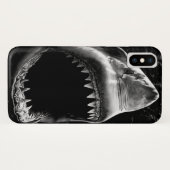 Black Shark iPhone draagtas Case-Mate iPhone Case (Achterkant (horizontaal))
