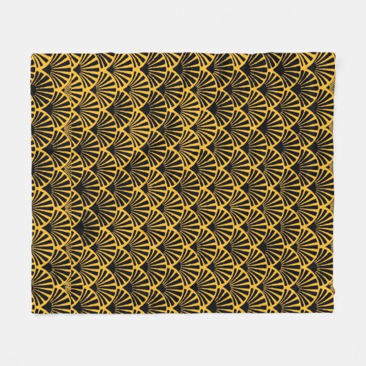 Black Sheaves Fleece Deken (Voorkant (Horizontaal))