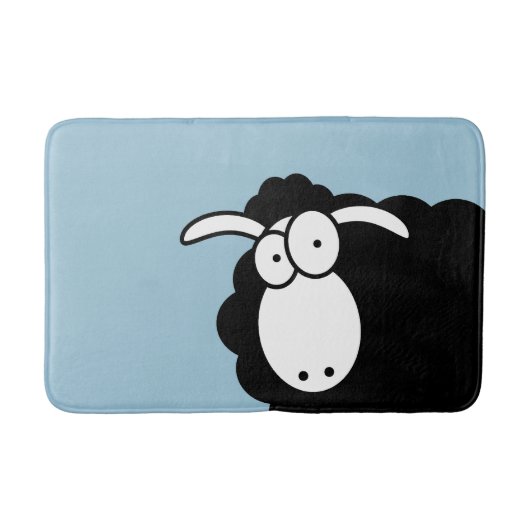 Black Sheep Bath Mat (Voorkant)