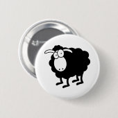 Black Sheep Button (Voorkant /achterkant)