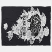 Black Sheep Club Fleece Deken (Voorkant (Horizontaal))