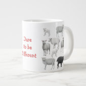 Black Sheep Dare voor verschillende speciale Mokke Grote Koffiekop (Voorkant rechts)