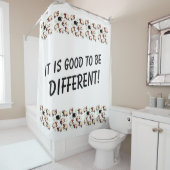 Black Sheep en andere + je rug. en ideeën Douchegordijn (In situ)