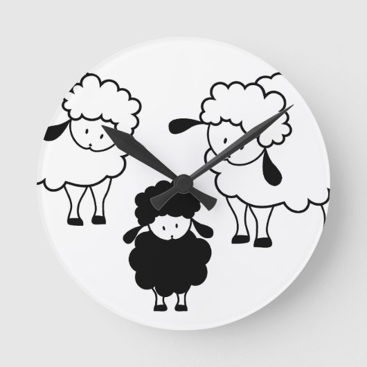 Black sheep Family Ronde Klok (Voorkant)