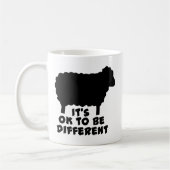 Black Sheep - Het is oké om anders te zijn Koffiemok (Links)