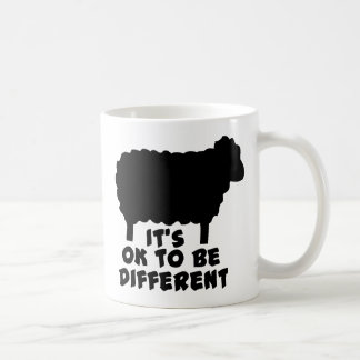 Black Sheep - Het is oké om anders te zijn Koffiemok