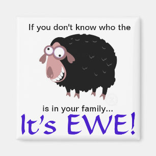 Black Sheep Magnet