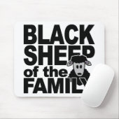 BLACK SHEEP mousepad Muismat (Met muis)