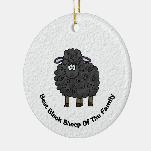 Black Sheep of the Family Ornament (Links)