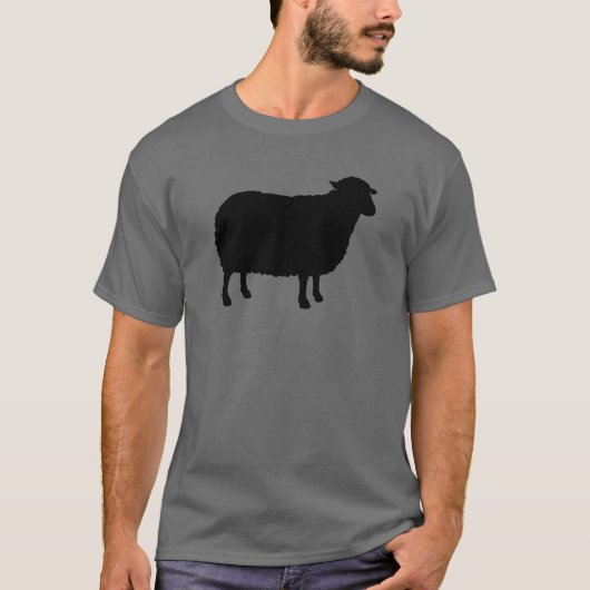 Black Sheep Silhouette T-shirt (Voorkant)