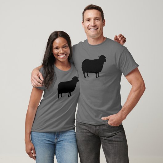 Black Sheep Silhouette T-shirt (Unisex)